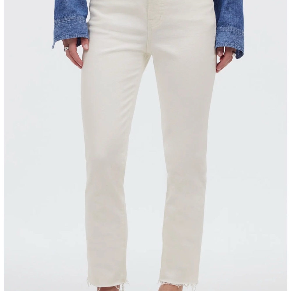 Classic Cream Madewell Perfect Vintage Straight Women's Jeans
